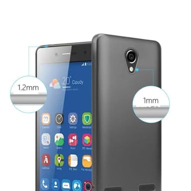 ZTE Blade L7 Suojakuori Kotelo (harmaa)