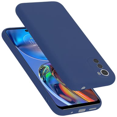 Motorola MOTO E32 4G / E32S Suojakuori Kotelo (Sininen)
