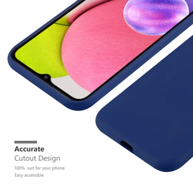 Suojakuori Samsung Galaxy A03s Kotelo (Sininen)