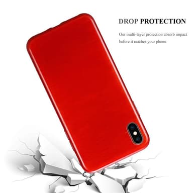 iPhone XS MAX Suojakuori Kotelo (Punainen)