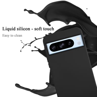 Google PIXEL 8 Pro Suojakuori Kotelo Case (Musta)
