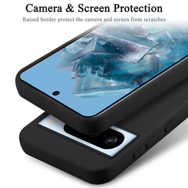 Google PIXEL 8 Pro Suojakuori Kotelo Case (Musta)
