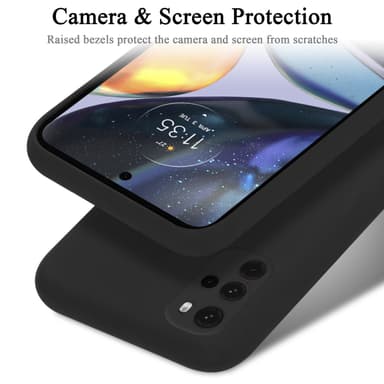 Motorola MOTO G22 Suojakuori Kotelo Case (Musta)