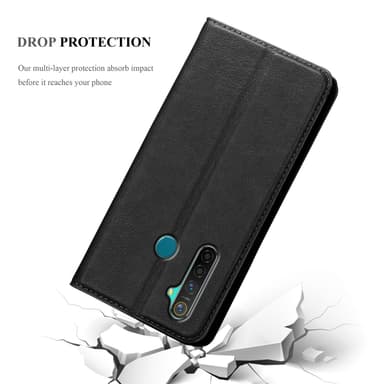 Realme 5 PRO / Realme Q Suojakuori Lompakkokotelo