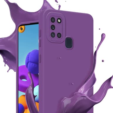 Samsung Galaxy A21s Suojakuori Kotelo (Violetti)