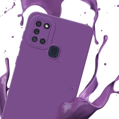 Samsung Galaxy A21s Suojakuori Kotelo (Violetti)