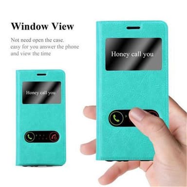 Lompakkokotelo Huawei P10 Case (Turkoosi)
