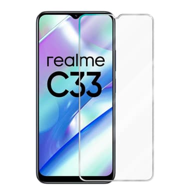 Realme C33 Näytönsuoja Karkaistu lasi Suojakalvo
