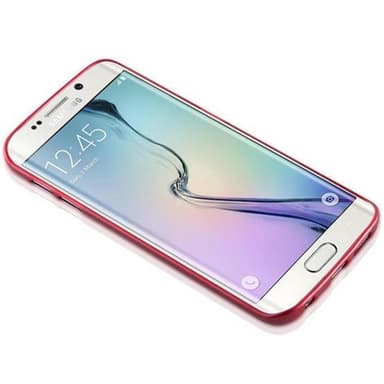 Samsung Galaxy S6 EDGE Suojakuori Kotelo (Punainen)
