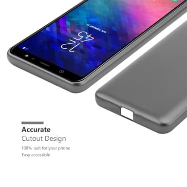 Samsung Galaxy A6 2018 Suojakuori Kotelo (harmaa)