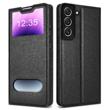 Lompakkokotelo Samsung Galaxy S22 Case (Musta)