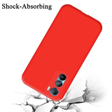 Motorola EDGE 30 Suojakuori Kotelo Case (Punainen)