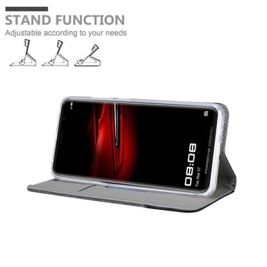Huawei MATE RS Suojakuori Lompakkokotelo (harmaa)