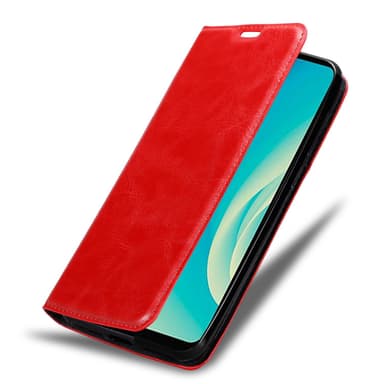 ZTE Blade A7 2020 Suojakuori Lompakkokotelo (Punainen)