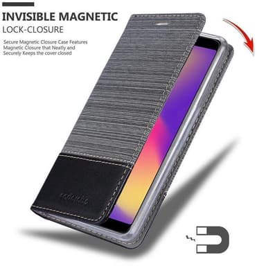 ZTE Nubia N3 Suojakuori Lompakkokotelo (harmaa)