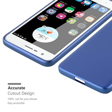 ZTE Blade V8 MINI Suojakuori Kotelo (Sininen)