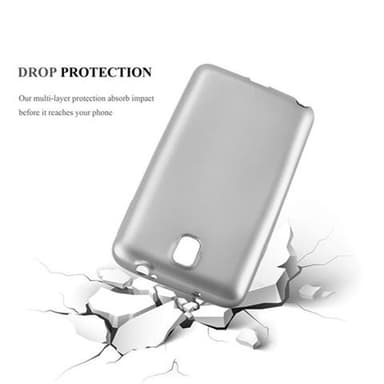 Samsung Galaxy NOTE 3 Suojakuori Kotelo (Hopea)