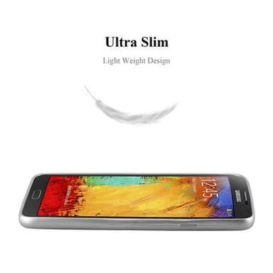 Samsung Galaxy NOTE 3 Suojakuori Kotelo (Hopea)