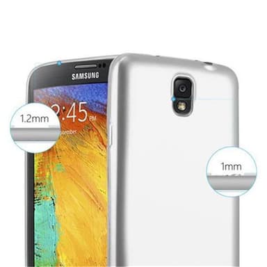 Samsung Galaxy NOTE 3 Suojakuori Kotelo (Hopea)