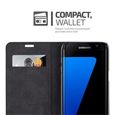 Samsung Galaxy S7 EDGE Suojakuori Lompakkokotelo