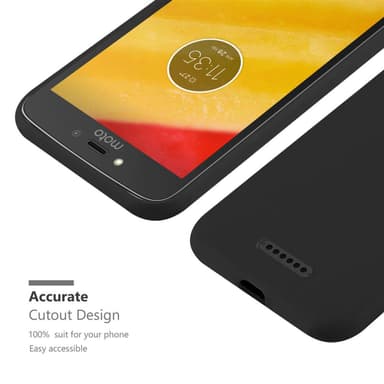 Suojakuori Motorola MOTO C PLUS Kotelo (Musta)