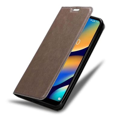 WIKO VIEW 3 LITE Suojakuori Lompakkokotelo (Ruskea)