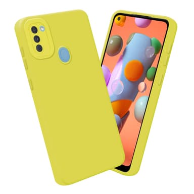 Samsung Galaxy A11 / M11 Suojakuori Kotelo (Keltainen)