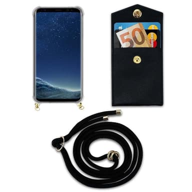Samsung Galaxy S8 PLUS Suojakuori Kotelo (Musta)