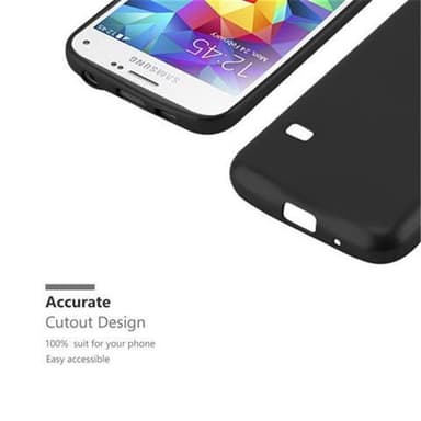 Samsung Galaxy S5 / S5 NEO Suojakuori Kotelo (Musta)