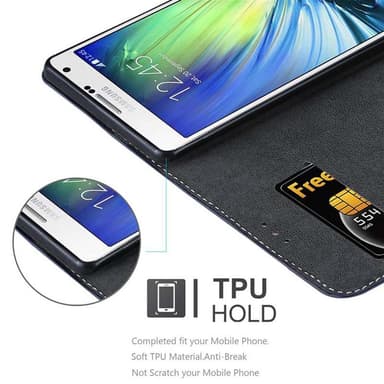 Samsung Galaxy A7 2015 Suojakuori Case (Sininen)