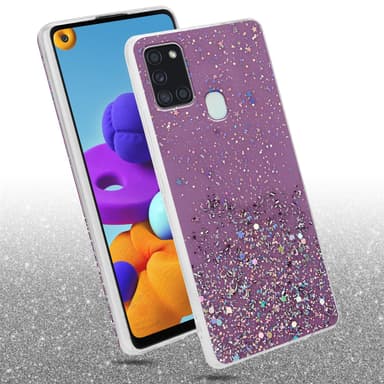 Samsung Galaxy A21s Suojakuori Kotelo (Violetti)
