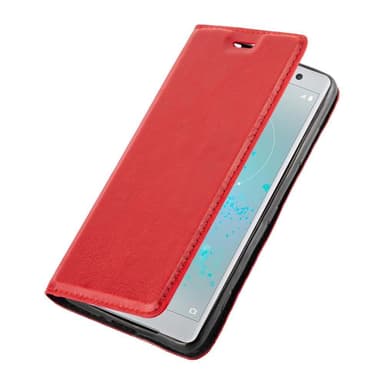 Sony Xperia XZ2 Suojakuori Lompakkokotelo (Punainen)