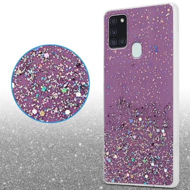Samsung Galaxy A21s Suojakuori Kotelo (Violetti)