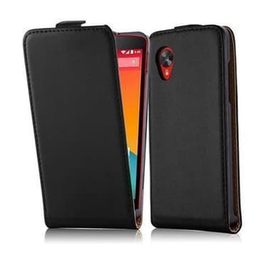 LG Google NEXUS 5 Suojakuori Case Cover (Musta)