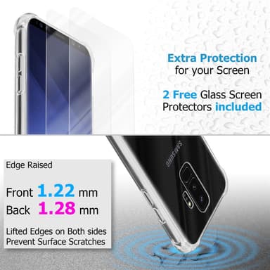 Samsung Galaxy S9 PLUS Suojakuori +2 Suojakalvo
