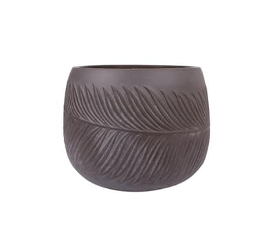 Kukkaruukku PALM-3, S24xK16cm, ruskea