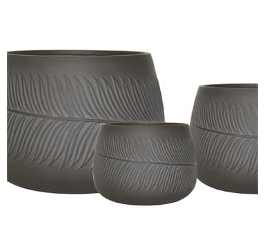 Kukkaruukku PALM-3, S24xK16cm, ruskea