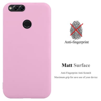 Suojakuori Honor 7X Kotelo (Vaaleanpunainen)