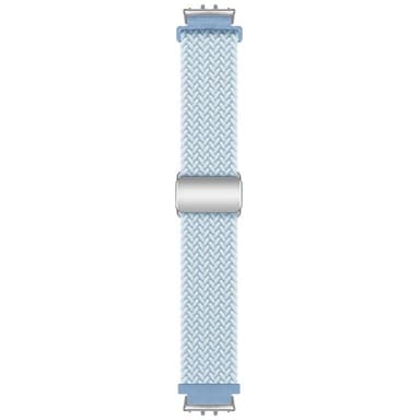 Punottu magneettinen ranneke Samsung Galaxy Fit 3 - Fog Blue