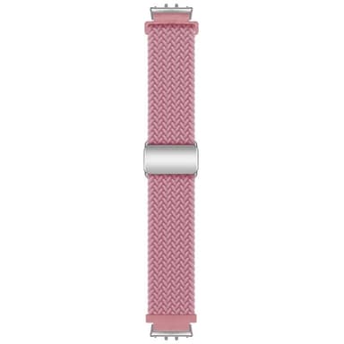 Punottu magneettinen ranneke Samsung Galaxy Fit 3 - Pink