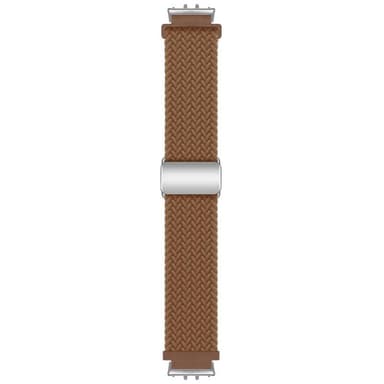 Punottu magneettinen ranneke Samsung Galaxy Fit 3 - Brown