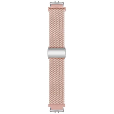 Punottu magneettinen ranneke Samsung Galaxy Fit 3 - Pinksand