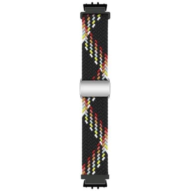 BK Punottu magneettinen ranneke Samsung Galaxy Fit 3 - Black Rainbow