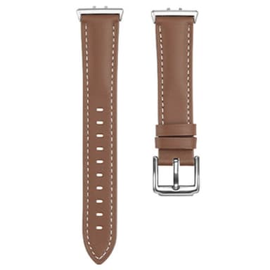 Nahkainen kellon ranneke Samsung Galaxy Fit 3 - Espresso Noir