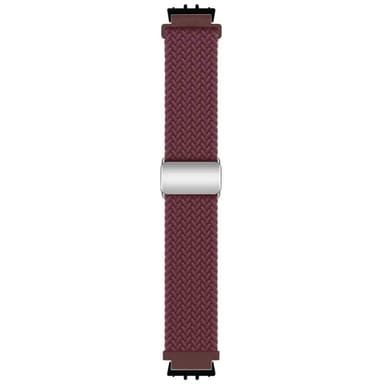 BK Punottu magneettinen ranneke Samsung Galaxy Fit 3 - Winered