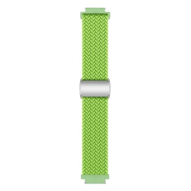 Punottu magneettinen ranneke Garmin Venu 3S - Lime