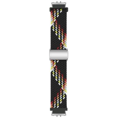 Punottu magneettinen ranneke Samsung Galaxy Fit 3 - Black Rainbow