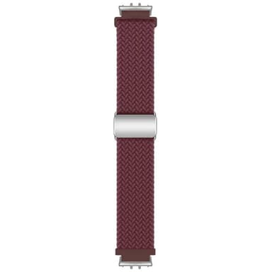 Punottu magneettinen ranneke Samsung Galaxy Fit 3 - Winered
