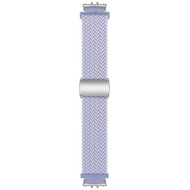 Punottu magneettinen ranneke Samsung Galaxy Fit 3 - Misty Purple