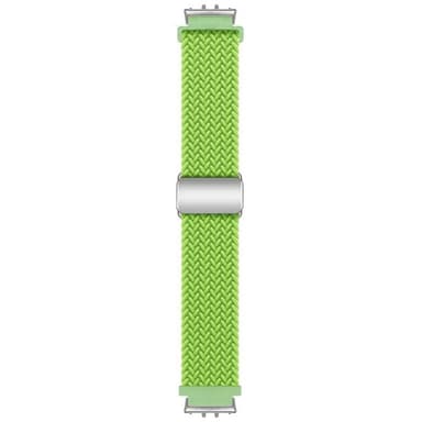 Punottu magneettinen ranneke Samsung Galaxy Fit 3 - Lime